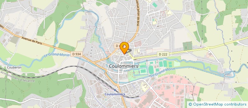 localisation de l'entreprise INTERSOL FRANCE à COULOMMIERS