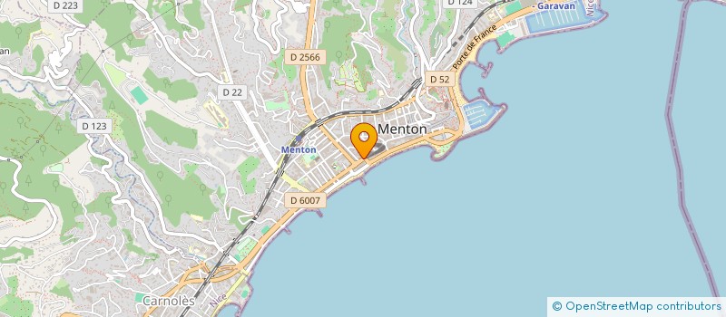 localisation de l'entreprise INTERSPORT LA HUTTE MER VILLE MONTAGNE à MENTON