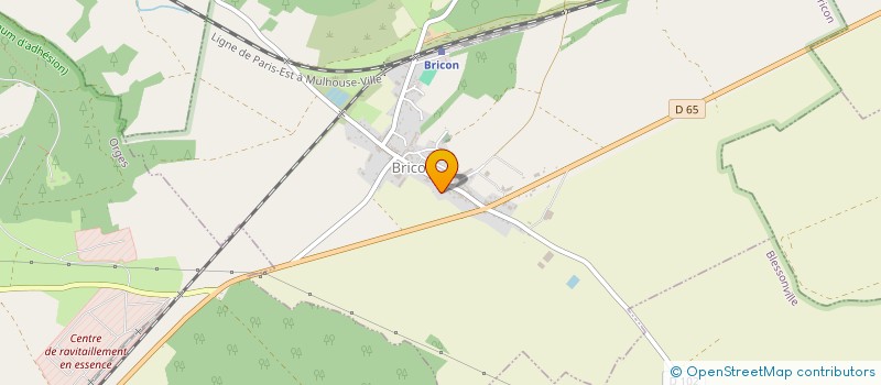 localisation de l'entreprise INTERSTELL'ART à BRICON