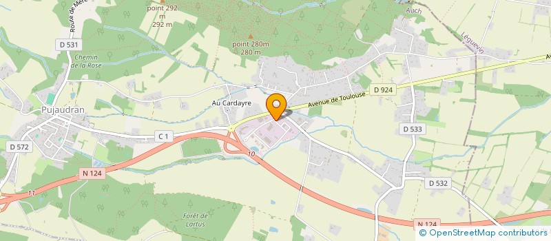localisation de l'entreprise INTERSTICES  TOULOUSE