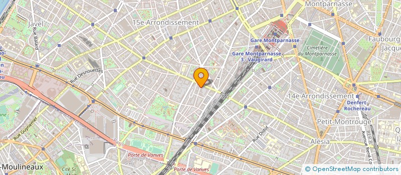 localisation de l'entreprise INTERSTYS  PARIS