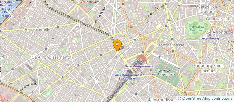 localisation de l'entreprise INTERSYNDICAL NAT PRATICIENS HOSPITALIER  PARIS