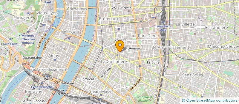 localisation de l'entreprise INTERSYNDICALE NATIONALE AUTONOME REPRESENTATIVE DES INTERNES DE MEDECINE GENERALE  LYON