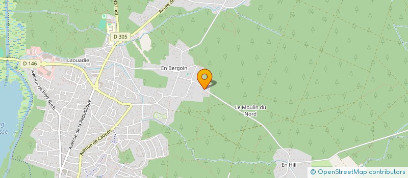 localisation de l'entreprise INTERTECH à BISCARROSSE