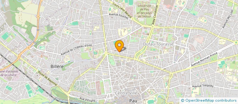 localisation de l'entreprise INTERTRA SERVICES à PAU