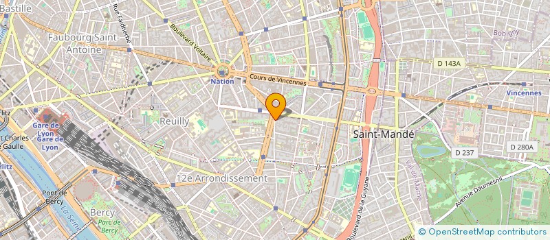 localisation de l'entreprise INTERTRADE LOGISTICS  PARIS