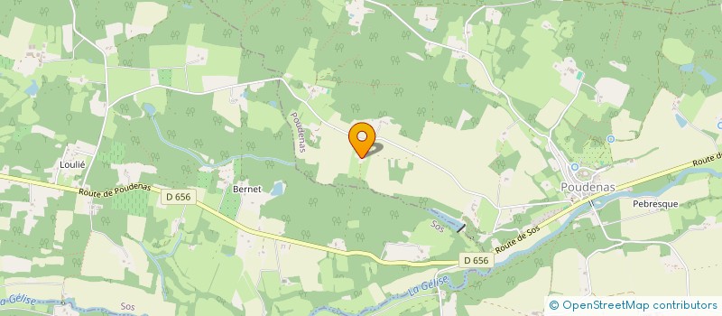 localisation de l'entreprise INTERTRANS 47  SAINTE MAURE DE PEYRIAC