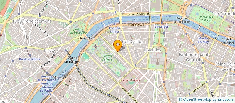 localisation de l'entreprise INTERTRANS DEVELOPEMENT à PARIS