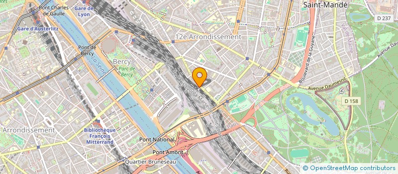 localisation de l'entreprise INTERTRANS SIT SARL  PARIS