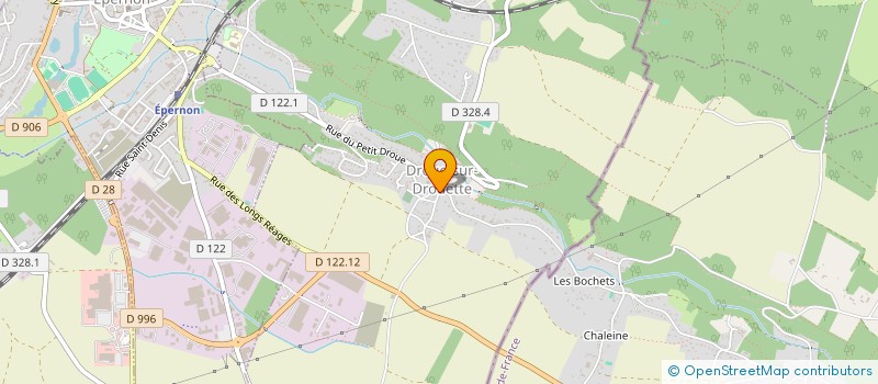 localisation de l'entreprise INTERV PRO à DROUE-SUR-DROUETTE