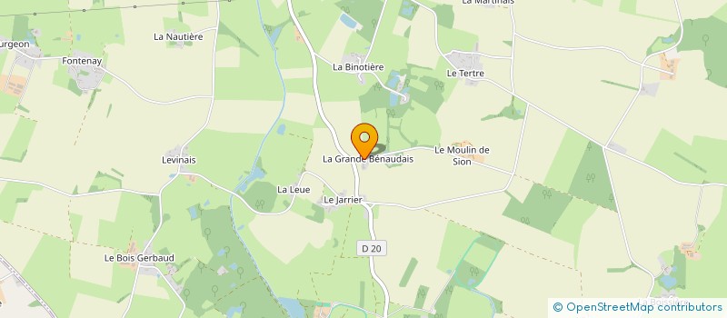 localisation de l'entreprise INTERV'VOLAILLES  VILLEPOT