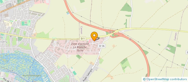 localisation de l'entreprise INTERVAL à CAMON