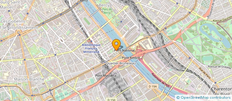 localisation de l'entreprise INTERVAL INFORMATIQUE à PARIS