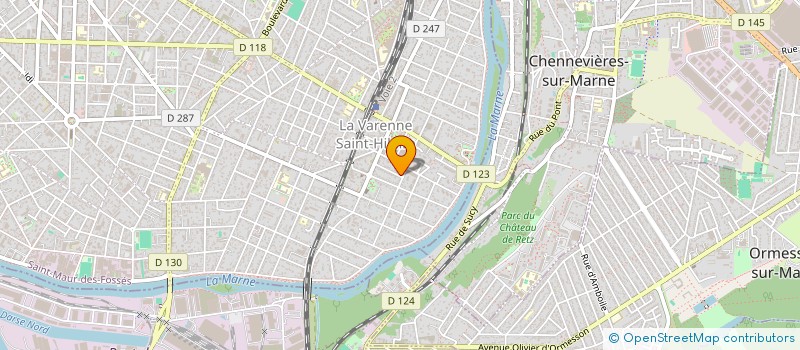 localisation de l'entreprise INTERVAL'LOCATIF à SAINT-MAUR-DES-FOSSES