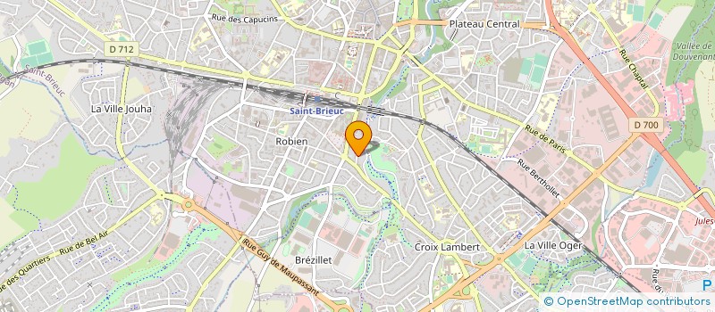 localisation de l'entreprise INTERVALLES à SAINT-BRIEUC