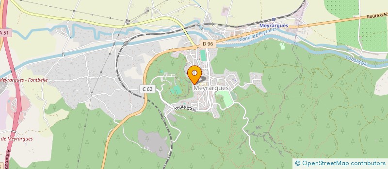 localisation de l'entreprise INTERVALLES à MEYRARGUES