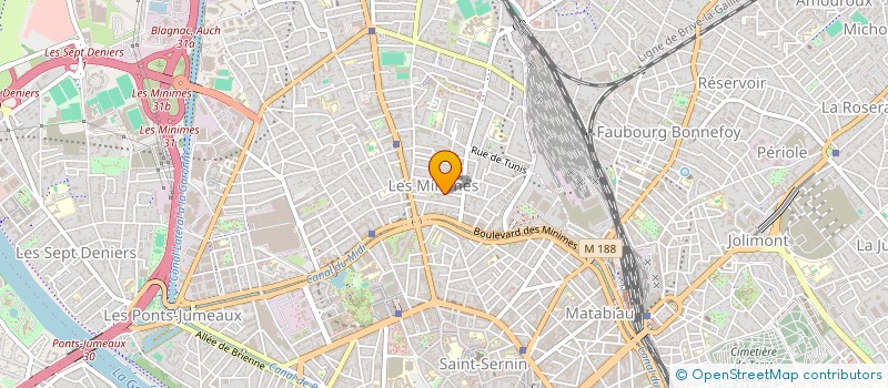 localisation de l'entreprise INTERVALLES ASSOC SOCIO-EDUCAT à TOULOUSE