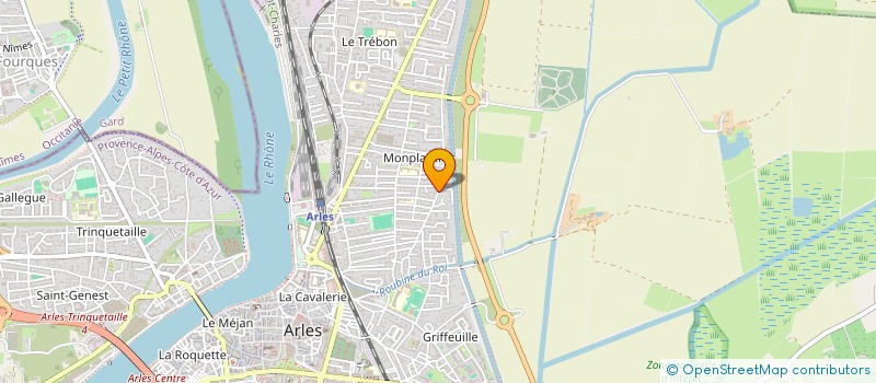 localisation de l'entreprise INTERVALLES ECOLE D' EURYTHMIE EN PROVENCE à ARLES