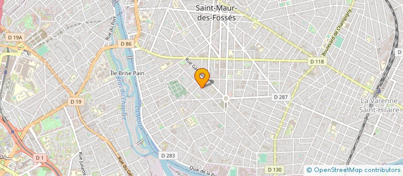 localisation de l'entreprise INTERVENTION D'ELITE SECURITE PRIVEE GARDIENNAGE à SAINT-MAUR-DES-FOSSES
