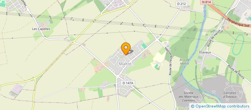 localisation de l'entreprise INTERVENTION EN TUYAUTERIE ET CHAUDRONNERIE  MALTOT