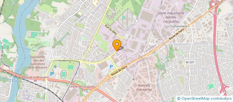 localisation de l'entreprise INTERVENTION ENTRETIEN REPARATION INDUST à NANTES
