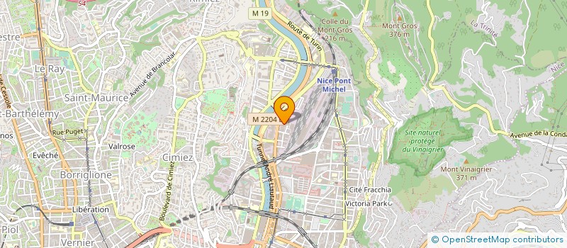 localisation de l'entreprise INTERVENTION MAINTENANCE SERVICE à NICE
