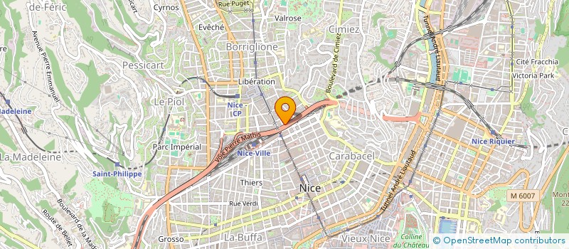 localisation de l'entreprise INTERVENTION MEDITERRANEE SECURITE à NICE