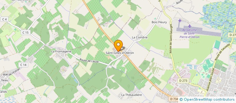 localisation de l'entreprise INTERVENTION NUISIBLES OLERON  SAINT-PIERRE-D'OLERON