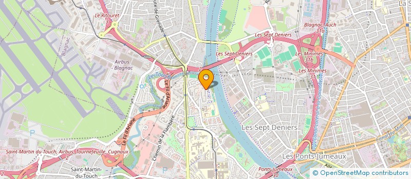 localisation de l'entreprise INTERVENTION PROTECTION SURVEILLANCE 31 à TOULOUSE