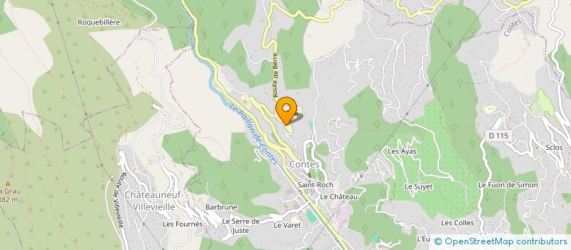 localisation de l'entreprise INTERVENTION SECOURISME ET SAUVETAGE AQUATIQUE 06 à CONTES