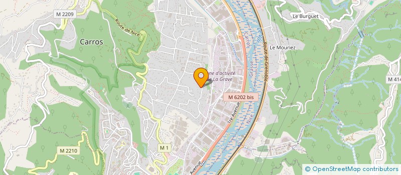 localisation de l'entreprise INTERVENTIONS SERVICES IMPRIMERIE  GATTIERES