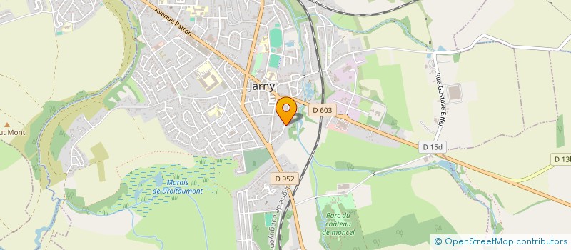 localisation de l'entreprise INTERVIA  JARNY