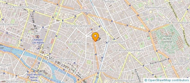 localisation de l'entreprise INTERVISTA  PARIS