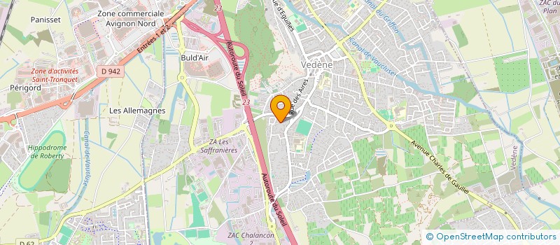 localisation de l'entreprise INTERVIU  VEDENE