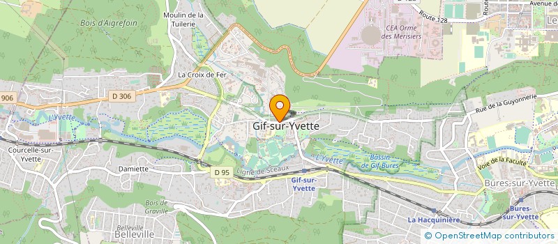 localisation de l'entreprise INTERVUE à GIF-SUR-YVETTE