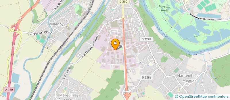 localisation de l'entreprise INTERWASH à MAREUIL-LES-MEAUX