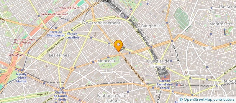 localisation de l'entreprise INTERXION REAL ESTATE XX  PARIS