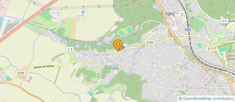 localisation de l'entreprise INTESA  VAUHALLAN