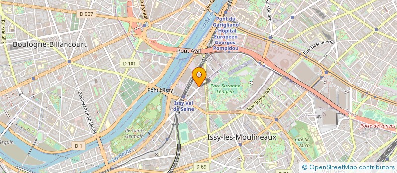localisation de l'entreprise INTESCIA PUBLISHING à ISSY-LES-MOULINEAUX