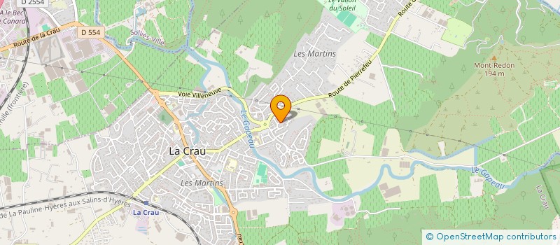 localisation de l'entreprise INTETRAD  CARQUEIRANNE