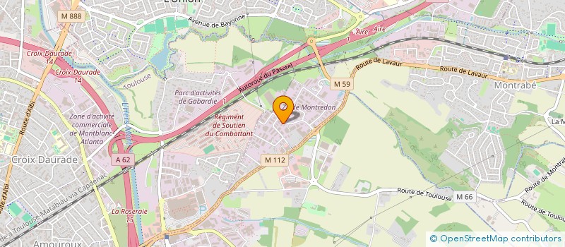 localisation de l'entreprise INTEXYS à L'UNION