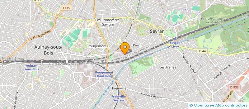 localisation de l'entreprise INTHA à SEVRAN