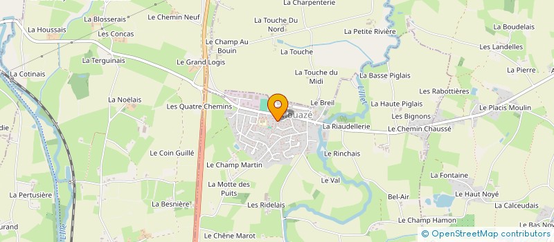 localisation de l'entreprise INTHA SAS  MOUAZE