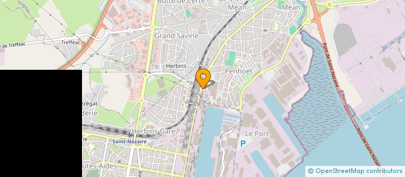 localisation de l'entreprise INTHESA à SAINT-NAZAIRE