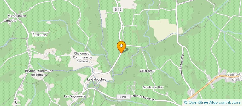 localisation de l'entreprise INTHEWINE  SAINT-GERMAIN-DE-GRAVE