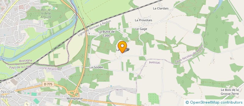 localisation de l'entreprise INTI TATA  SAINT-NICOLAS-DE-REDON