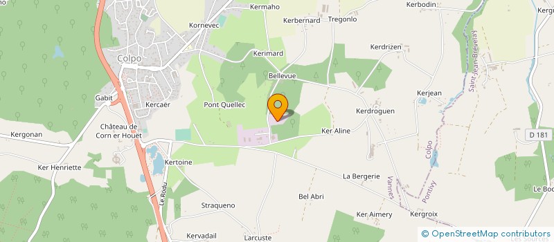 localisation de l'entreprise INTILES à COLPO