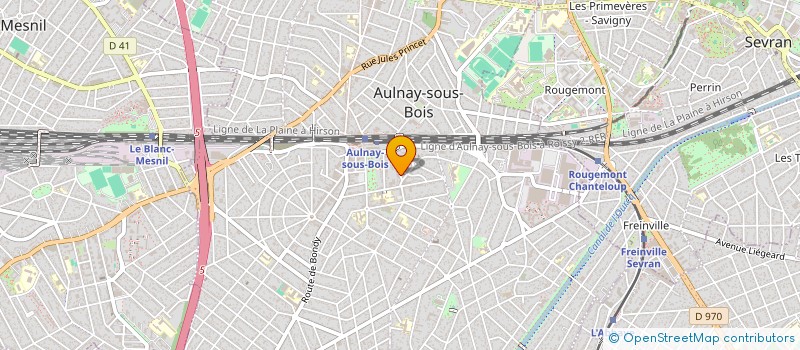 localisation de l'entreprise INTINNOV à NEUILLY-SUR-MARNE
