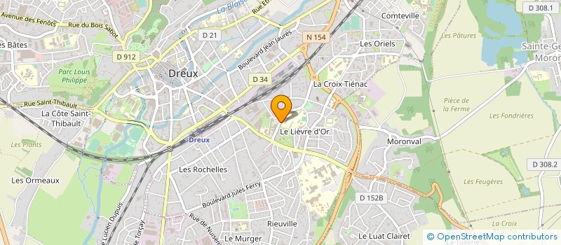 localisation de l'entreprise INTISSAR à DREUX