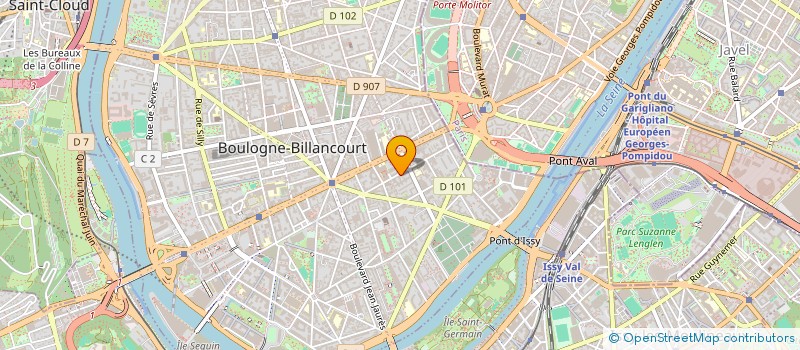 localisation de l'entreprise INTITEK FOR MANUFACTURING  BOULOGNE-BILLANCOURT